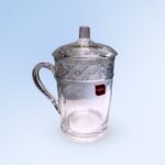Elegant Glass Mug with Lid – Treo Collection