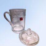 Elegant Glass Mug with Lid – Treo Collection